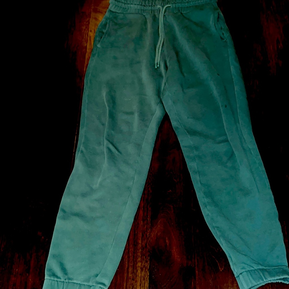 Green pants